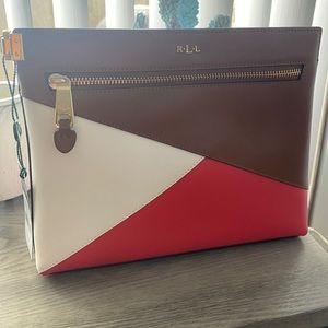 Lauren by Ralph Lauren Wristlet clutch NWT